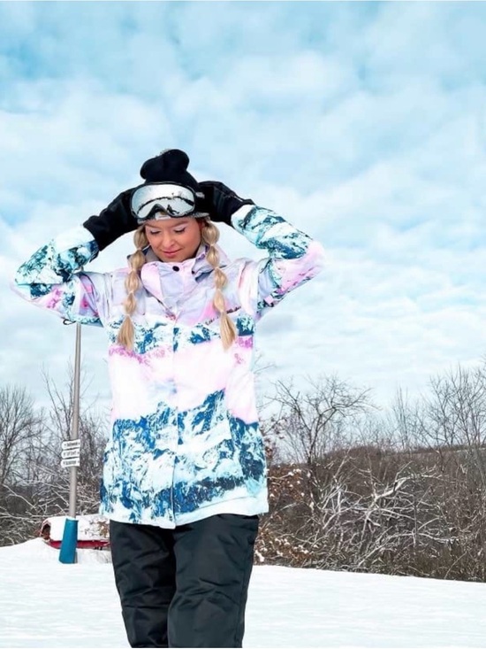 Gsou Snow Jackets & Blazers - GSOU SNOW Women’s Snow Mountain Waterproof Ski Jacket Hood Size L
